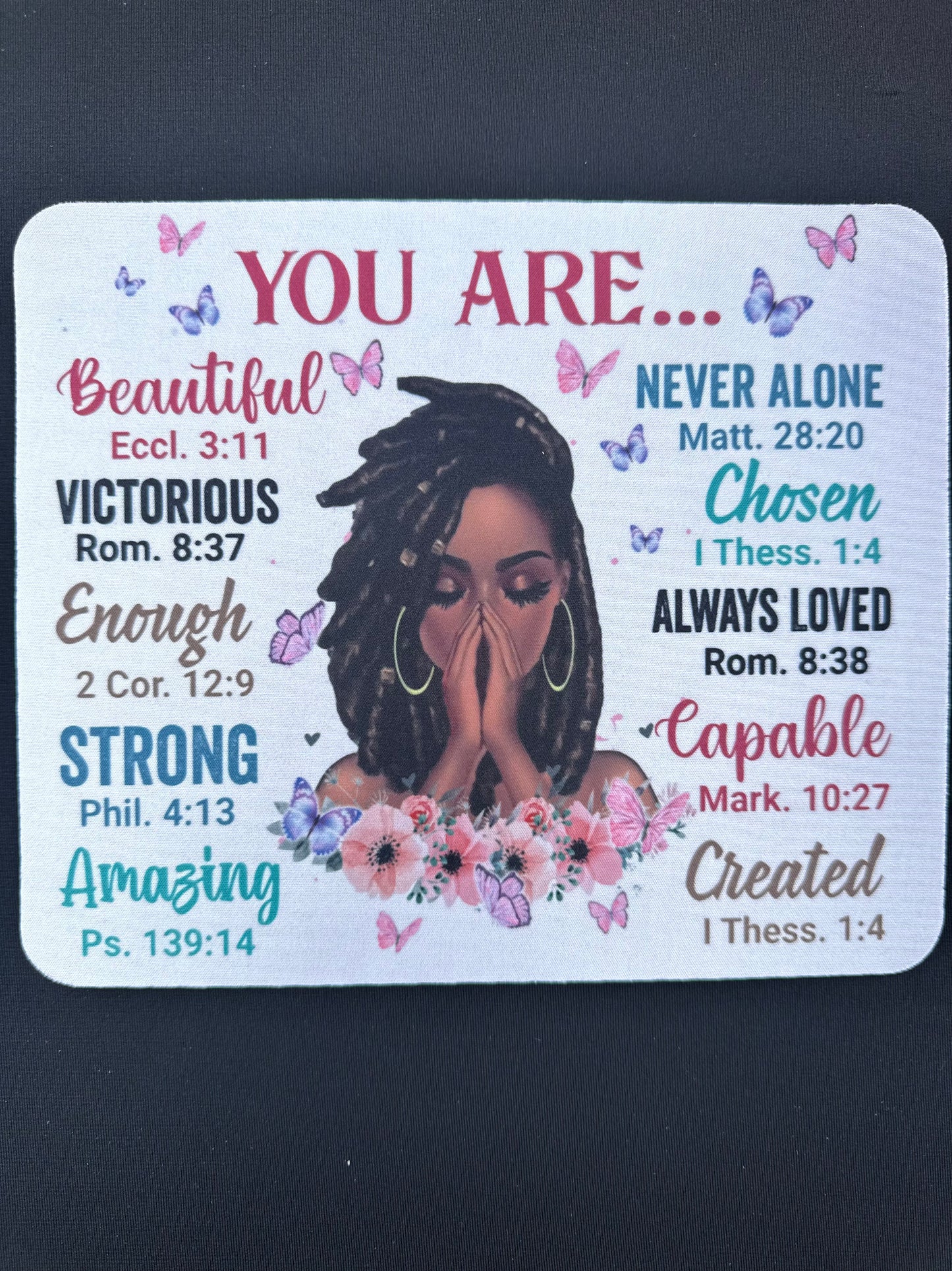 “You Are” Affirmation Mousepad