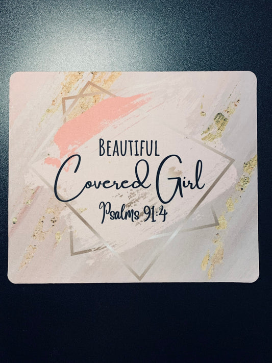 Beautiful Covered Girl Mousepad