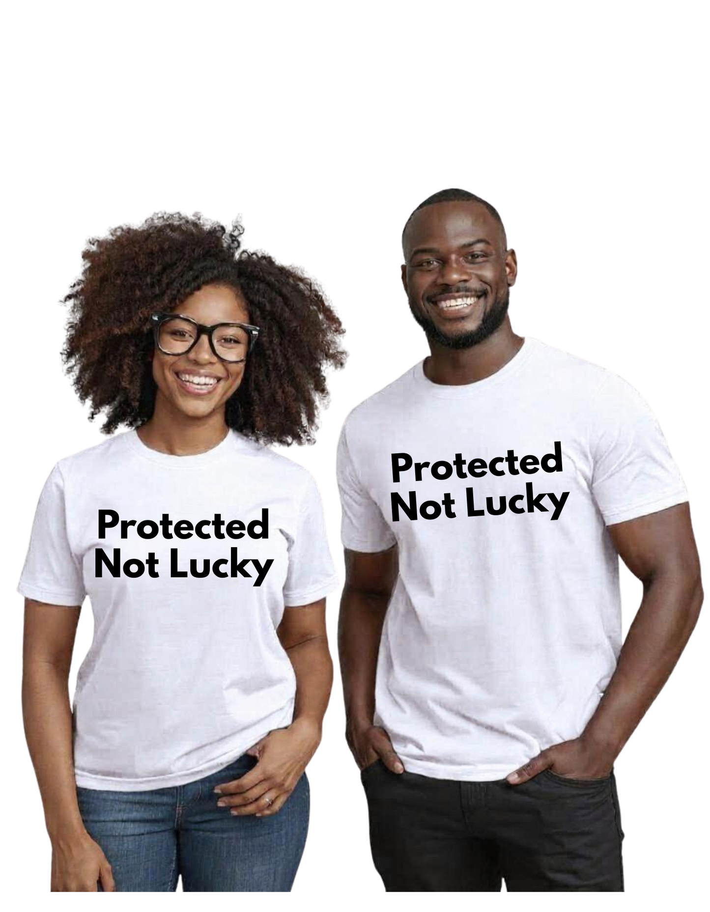 Protected Not Lucky Tee